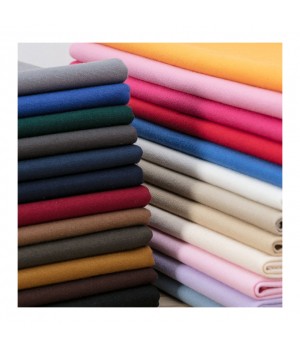 Wholesale 21S Price Organic 100% Cotton Canvas Fabric Heavy Plain Dyed Textured Twill Style for Bags Cotton Canvas Fabric