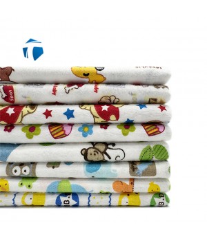 Cute Little Bear Kids Print 100% cotton Comfortable Breathable Flannel fabric