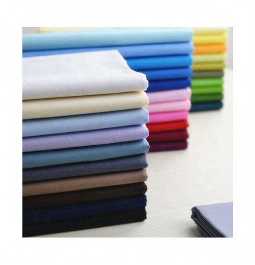 Customize Garment Import Cotton Fabric For Bed Sheet In Roll 100% Cotton Dyed Fabric