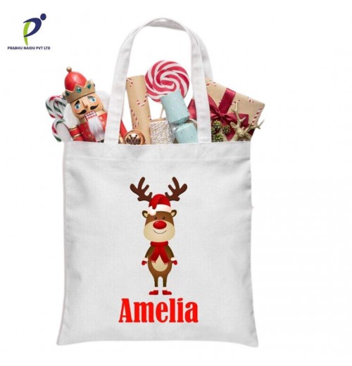 Cotton Fabric Textile Bag