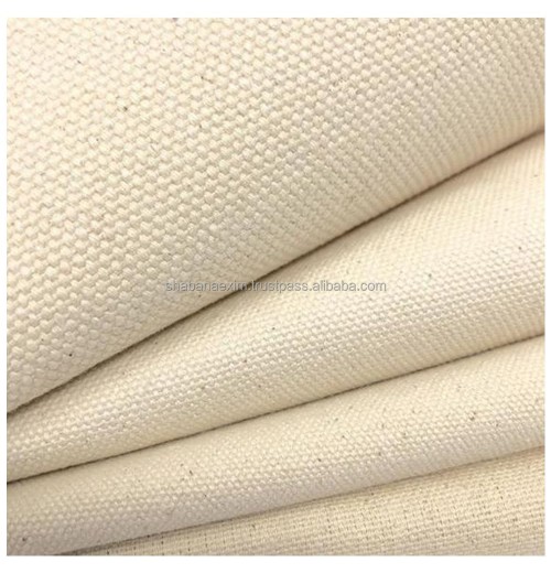 Affordable Heavy Cotton Canvas Fabric Indian Manufacturer Luxury Cotton Canvas Duck Fabric Light Weight